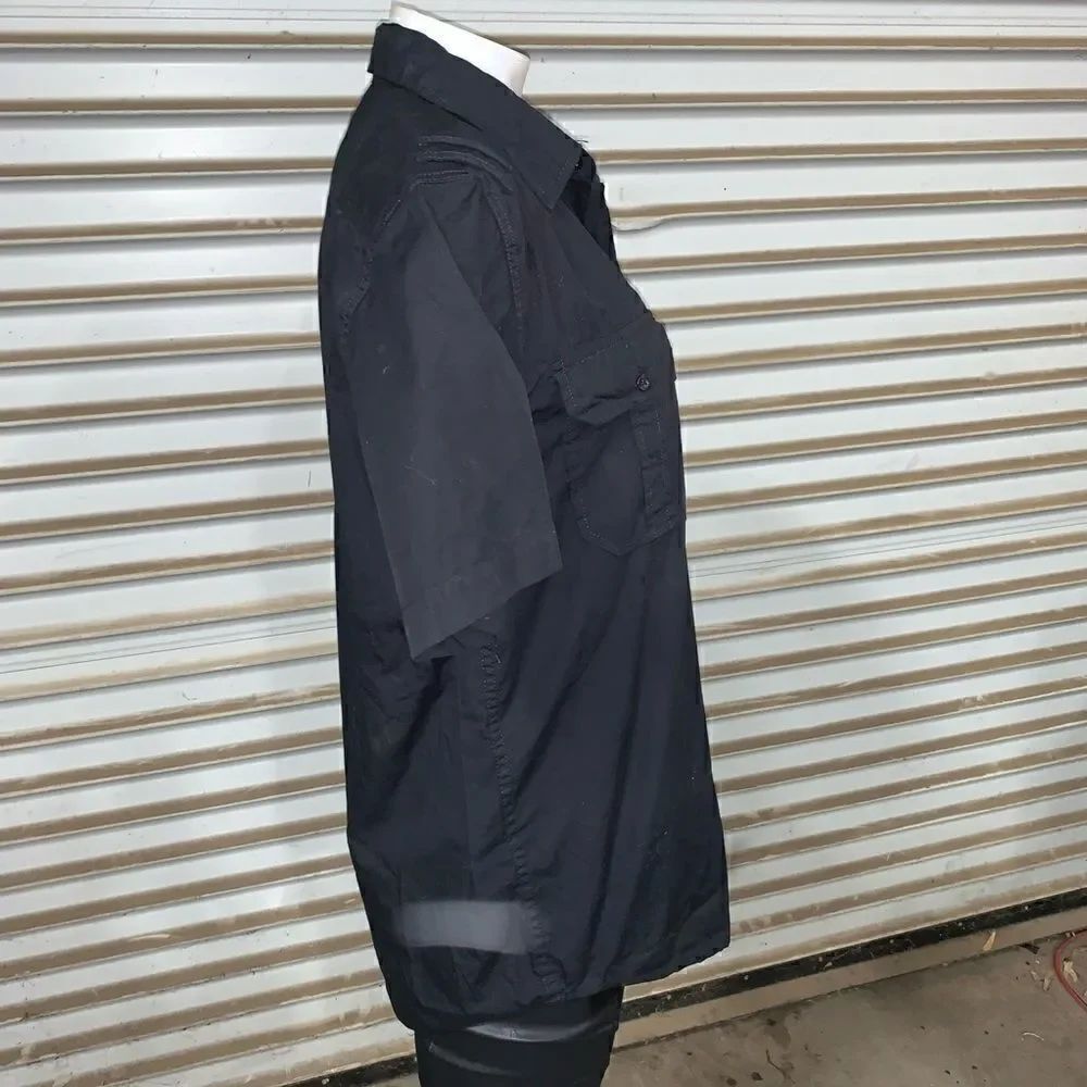 Paper Denim & Cloth black button up top - Picture 5 of 7